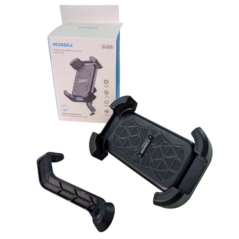 Soporte para Celular Moreka ZJ-013 para fijar al espejo Motocicletas Bicicletas5