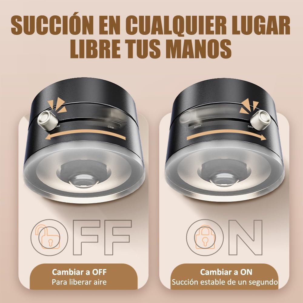 Soporte para Celular succión vacío Magnético Moreka ZJ-0084