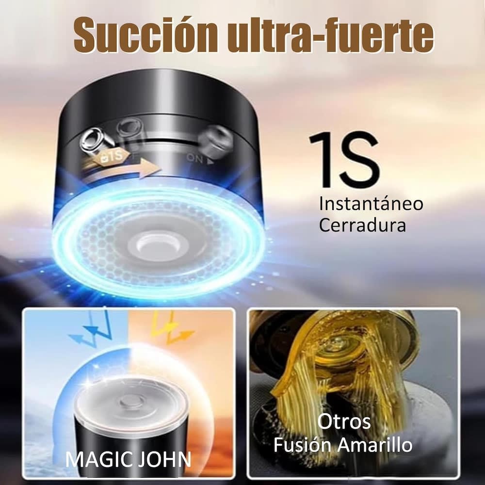 Soporte para Celular succión vacío Magnético Moreka ZJ-00810