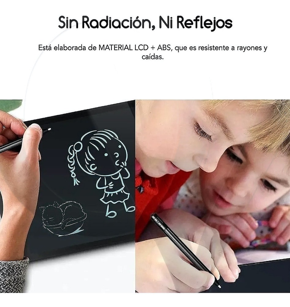 Pizarras Mágicas Lcd Para Niños De 8.5 Pulgadas Tableta ZP 036