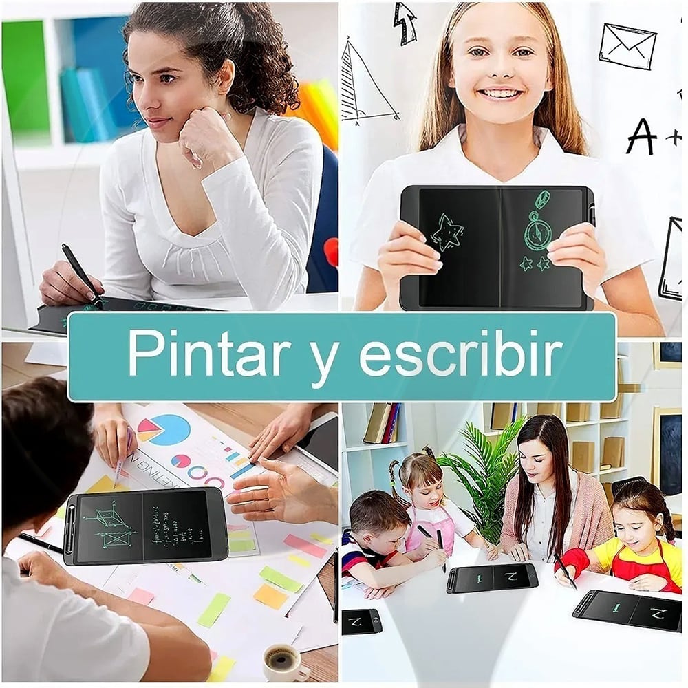 Pizarras Mágicas Lcd Para Niños De 8.5 Pulgadas Tableta ZP 035