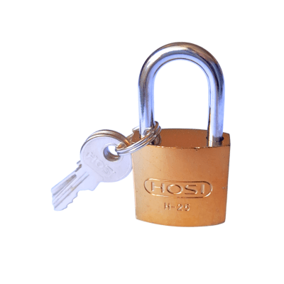 CANDADO HOSI DE 25MM CON 3 LLAVES1