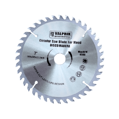 DISCO SIERRA  CIRCULAR MADERA 7 1/4 180MM 40DT1