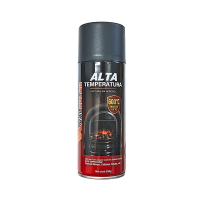 PINTURA SPRAY ALTA TEMPERATURA NEGRO 400ML VALKOLOR1