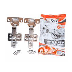 BISAGRA RECTA CIERRE SUAVE PAR 35MM