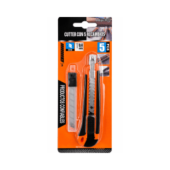 CORTA CARTON-CUTTER CON RECAMBIO 9MM