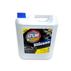 SILICONA PARA TABLERO, CUERO, PLÁSTICOS AUTOMOTRIZ SPUM 5 L