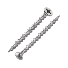 TORNILLO CRS PARA MADERA 6X2 1/2 ZN CAJA 100 PCS