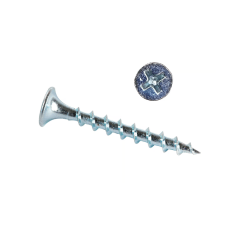 TORNILLO CRS PARA MADERA 8X3 ZN CAJA 100 PCS