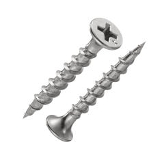 TORNILLO CRS PARA MADERA 6X1 1/4 ZN CAJA 100 PCS