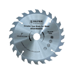 DISCO DE SIERRA CIRCULAR PARA MADERA 7 1/4 180MM 24DT
