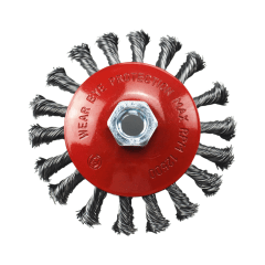 GRATA TRENZADA CIRCULAR DE 4 PULGADAS