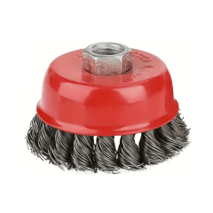 GRATA COPA TRENZADA DE ACERO 3