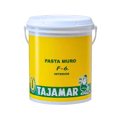 Pasta Muro Interior 1 Galón F-6 Terminación Blanca
