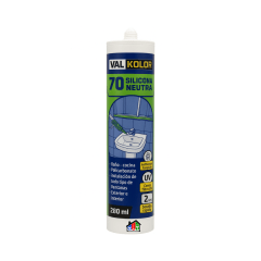 SILICONA NEUTRA UNIVERSAL ANTIHONGOS BLANCO 280ML VALKOLOR