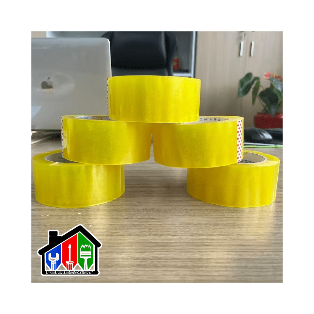 CINTA ADHESIVA AMBALAJE 100MT X 4.8CM TRANSPARENTE3