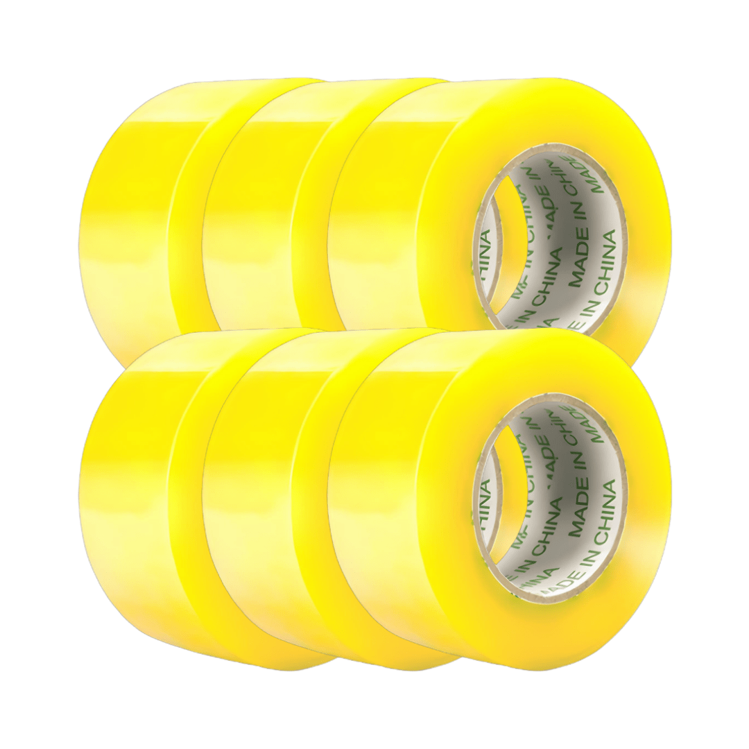 CINTA ADHESIVA AMBALAJE 200MT X 4.8CM PACK DE 6 UNIDADES 0