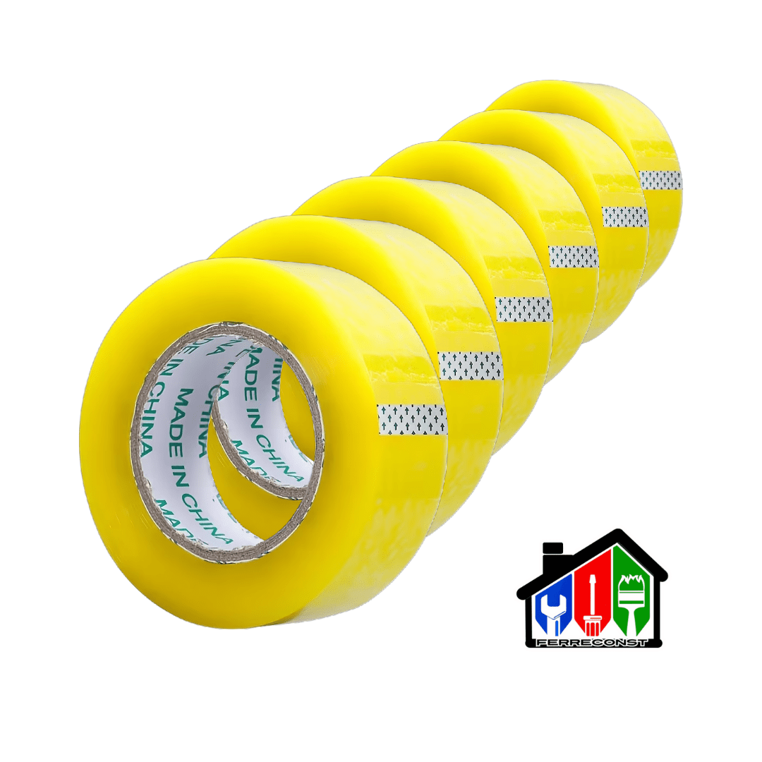CINTA ADHESIVA AMBALAJE 200MT X 4.8CM PACK DE 6 UNIDADES3