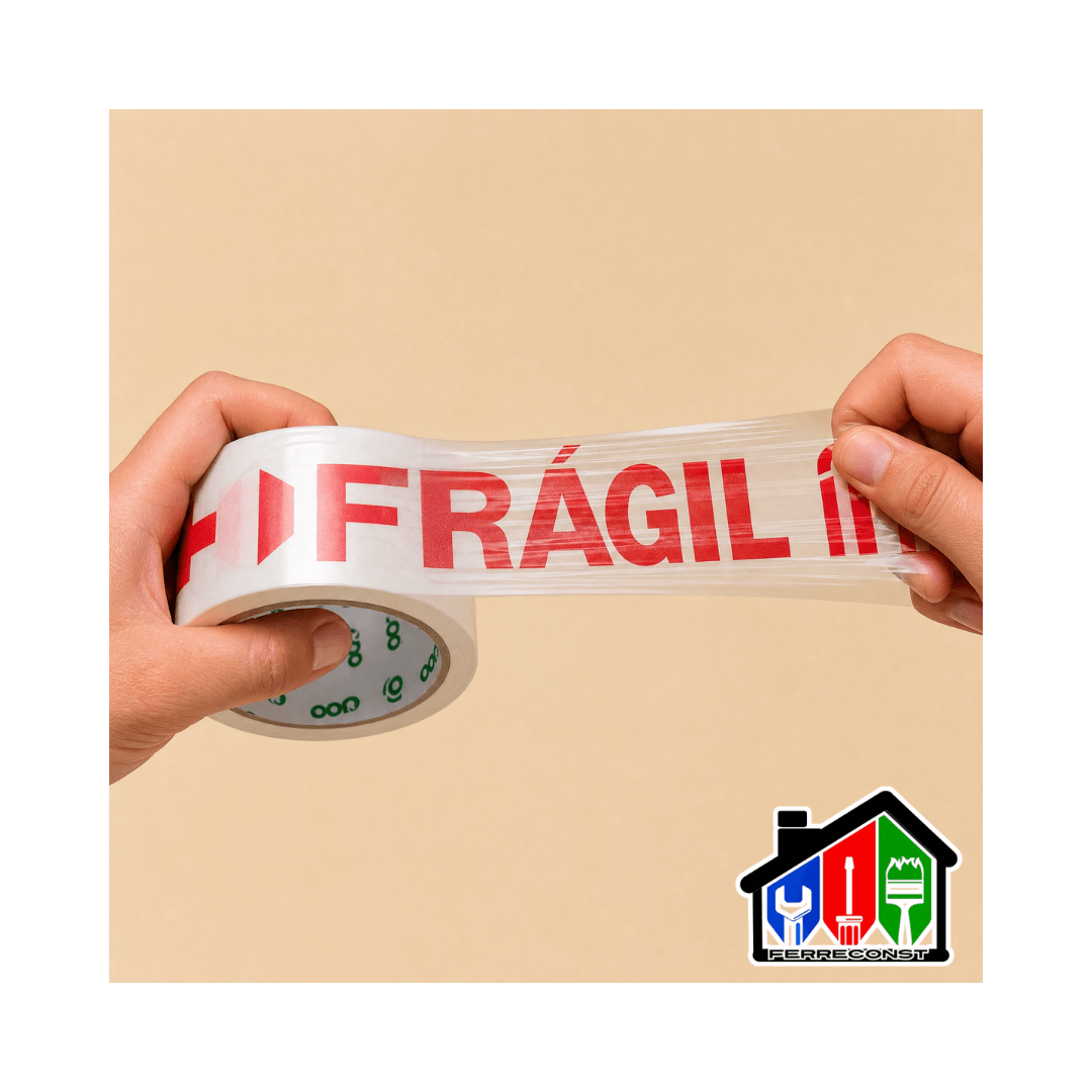 CINTA DE EMBALAJE FRAGIL 100MT X 4.5CM8