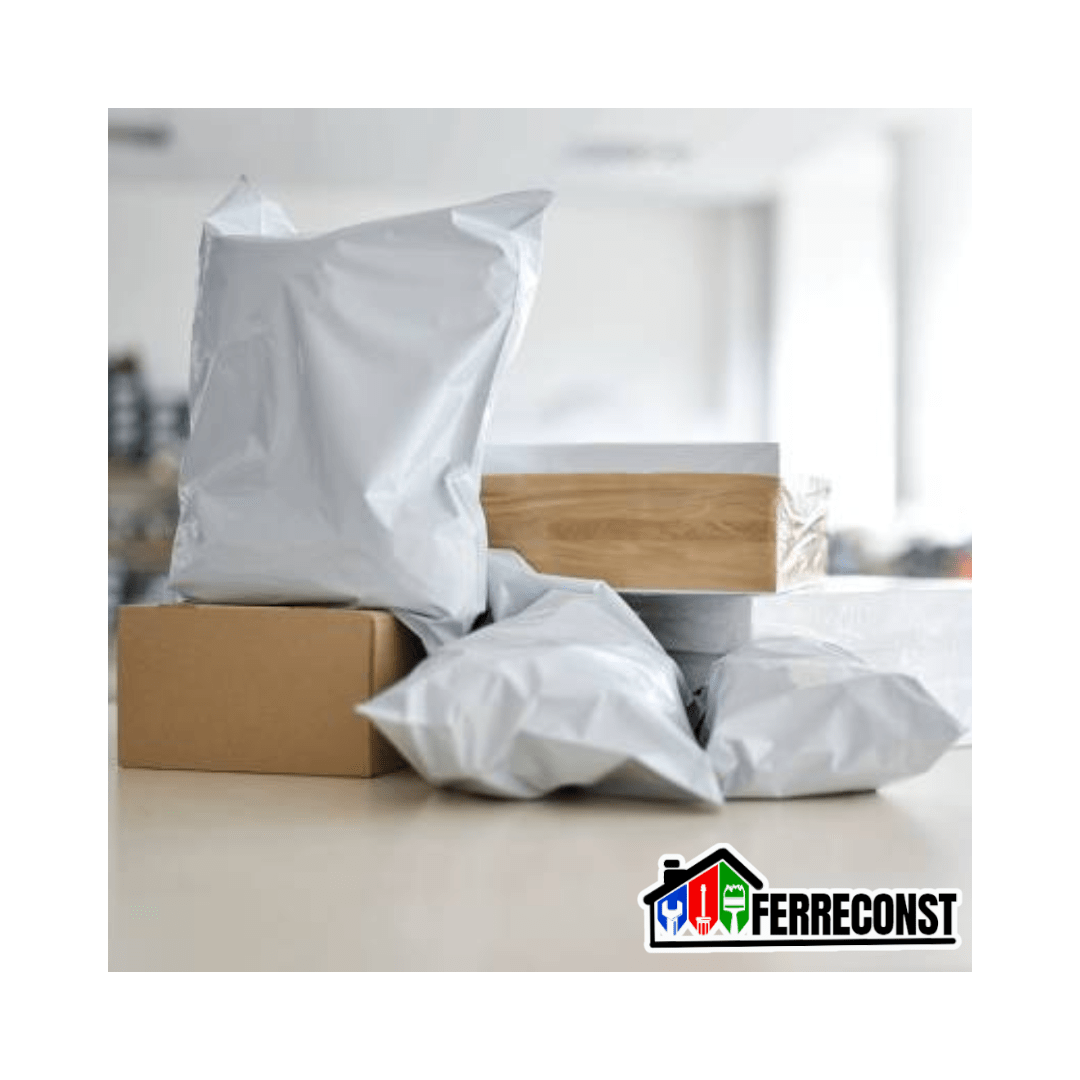 BOLSAS COURIER / SOBRES AUTOADHESIVOS BLANCO 17X30CM 100 UND5