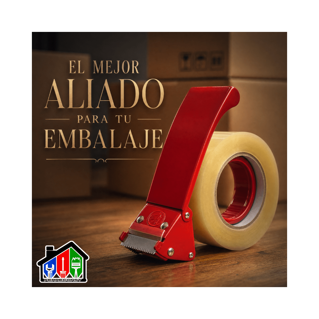 DISPENSADOR DE CINTA DE EMBALAJE 48MMX400M METAL7