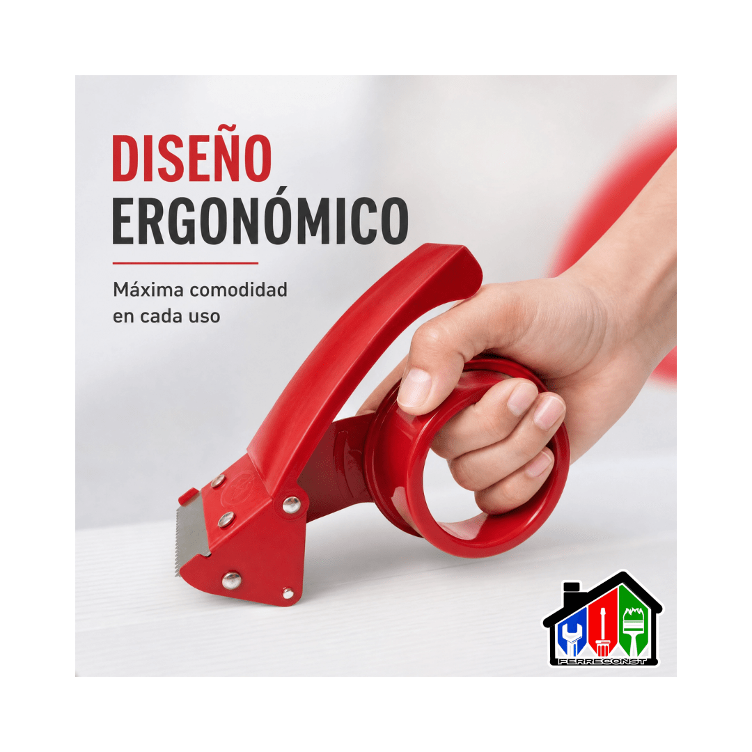 DISPENSADOR DE CINTA DE EMBALAJE 48MMX400M METAL3