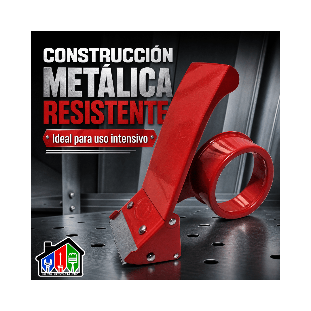 DISPENSADOR DE CINTA DE EMBALAJE 48MMX400M METAL5