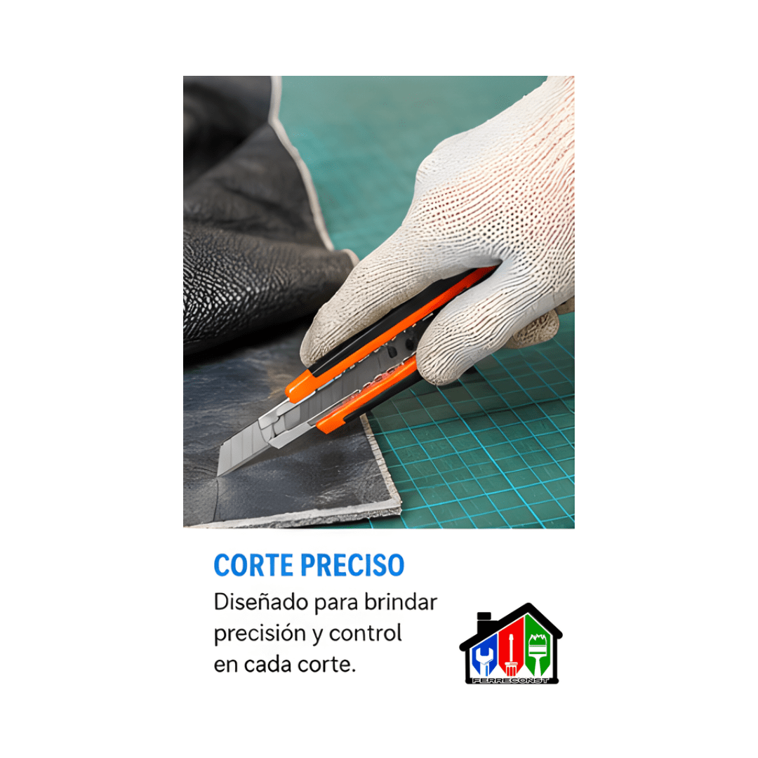 CORTA CARTON-CUTTER CON RECAMBIO 9MM9