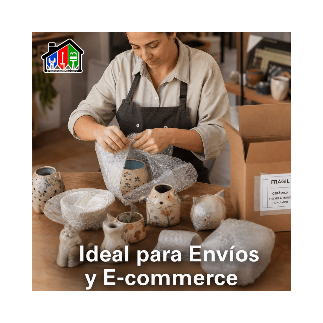 PLASTICO BURBUJA 25 METROS X 50CM DE ANCHO8
