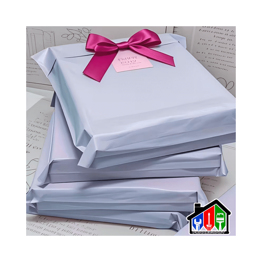BOLSAS COURIER / SOBRES AUTOADHESIVOS BLANCO 17X30CM 100 UND7