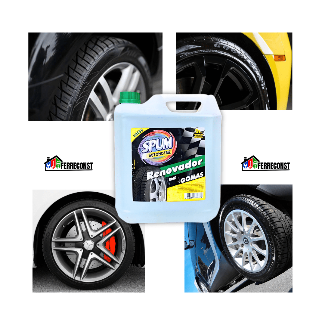 RENOVADOR DE NEUMÁTICO O GOMAS SPUM DE 5 LITROS8
