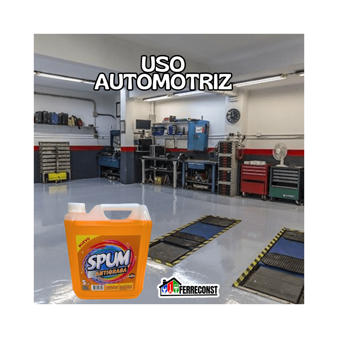 DESENGRASANTE INDUSTRIAL UNIVERSAL SPUM 5 LITROS5