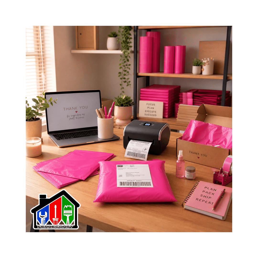 BOLSAS COURIER AUTOADHESIVAS FUCSIA 17X30 100 UNIDADES7