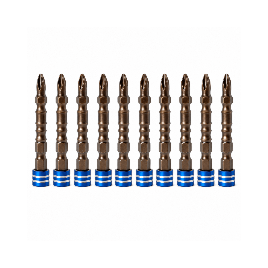 PUNTA PH2 PHILLIPS HEXAGONAL 1/4 SET DE 10 UNIDADES 0