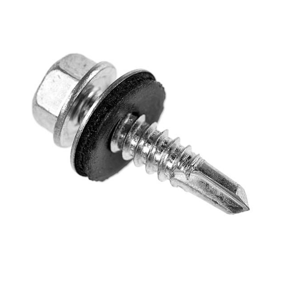 TORNILLO AUTOPERFORANTE CABEZA HEXAGONAL 12x1 CAJA 100 PCS9