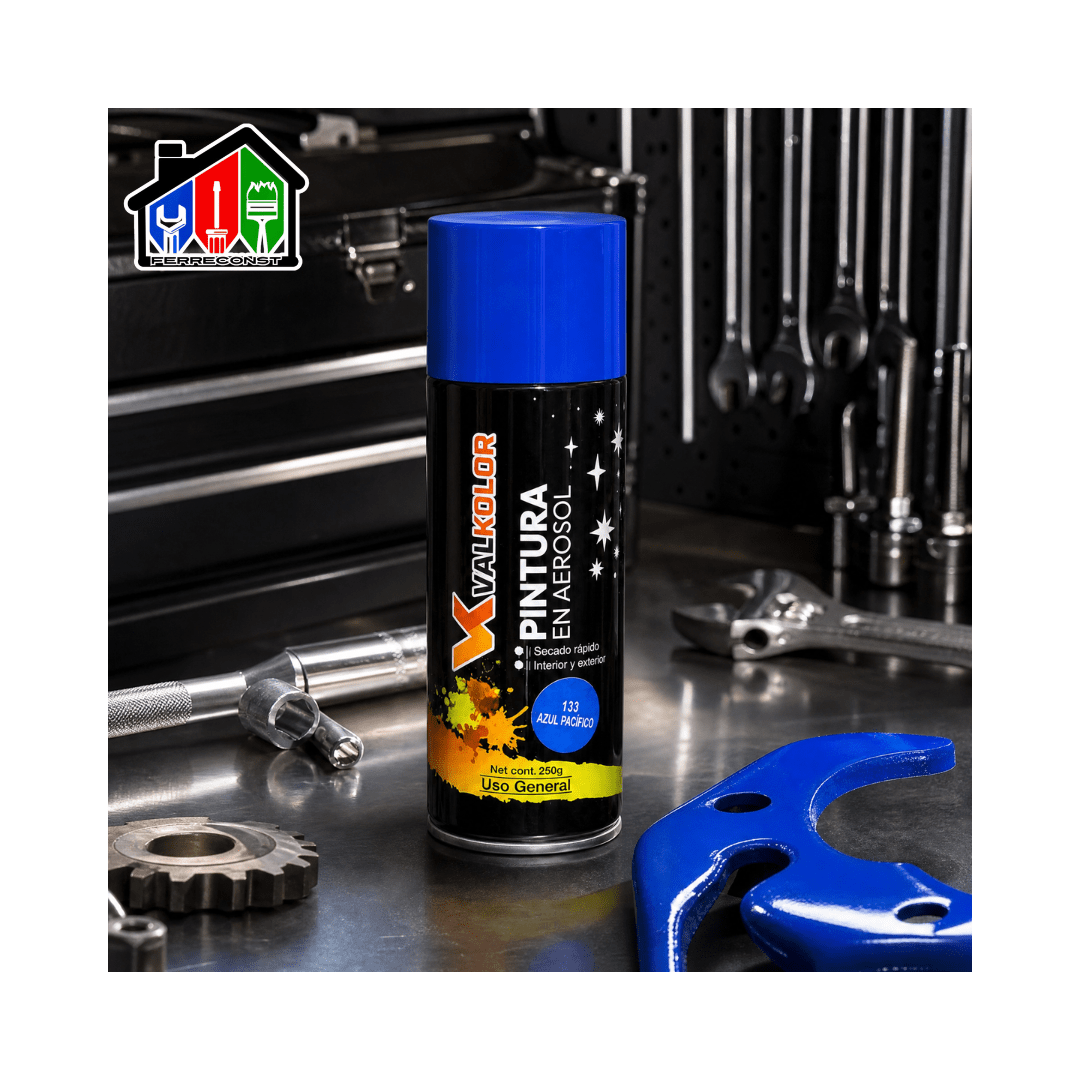 PINTURA AZUL PACIFICO DE USO GENERAL 400ML9