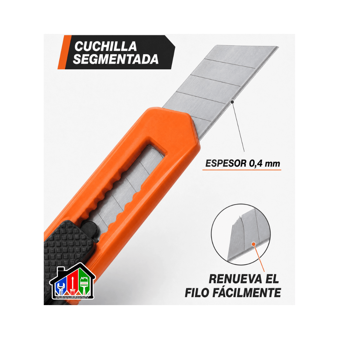 CORTA CARTON-CUTTER SET DE 4 PCS 19MM Y 18MM5