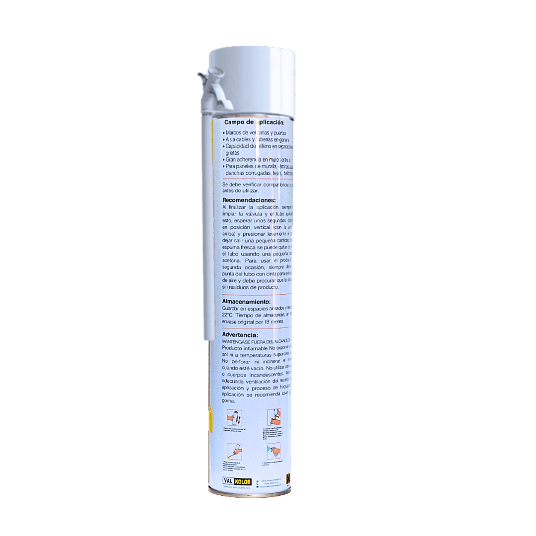 SELLADOR ESPUMA IGNIFUGA DE POLIURETANO 750ML3