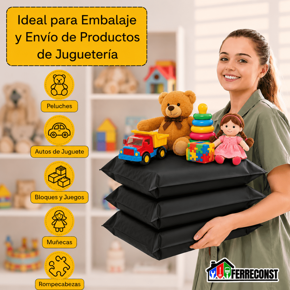 BOLSAS COURIER AUTOADHESIVAS 60X80CM NEGRAS8