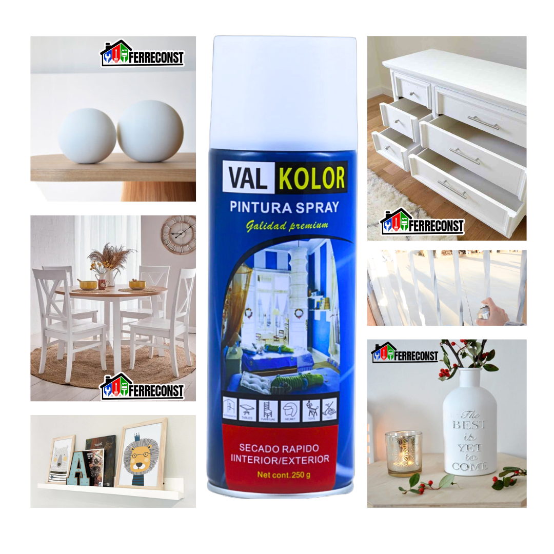 Pintura Uso General 400ml Blanco Opaco2