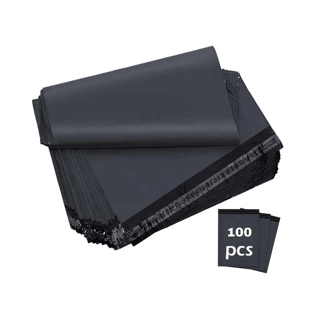 BOLSAS COURIER AUTOADHESIVAS NEGRAS 30X42CM X100 UDS 0