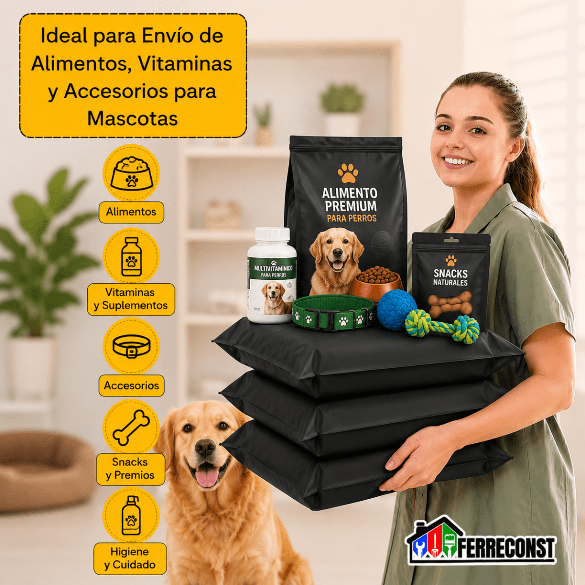 BOLSAS COURIER AUTOADHESIVAS 60X80CM NEGRAS9