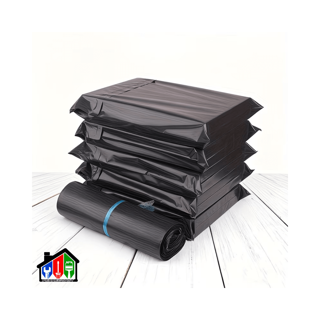 BOLSAS COURIER NEGRA 17X30CM X 100 UNID AUTOADHESIVAS3