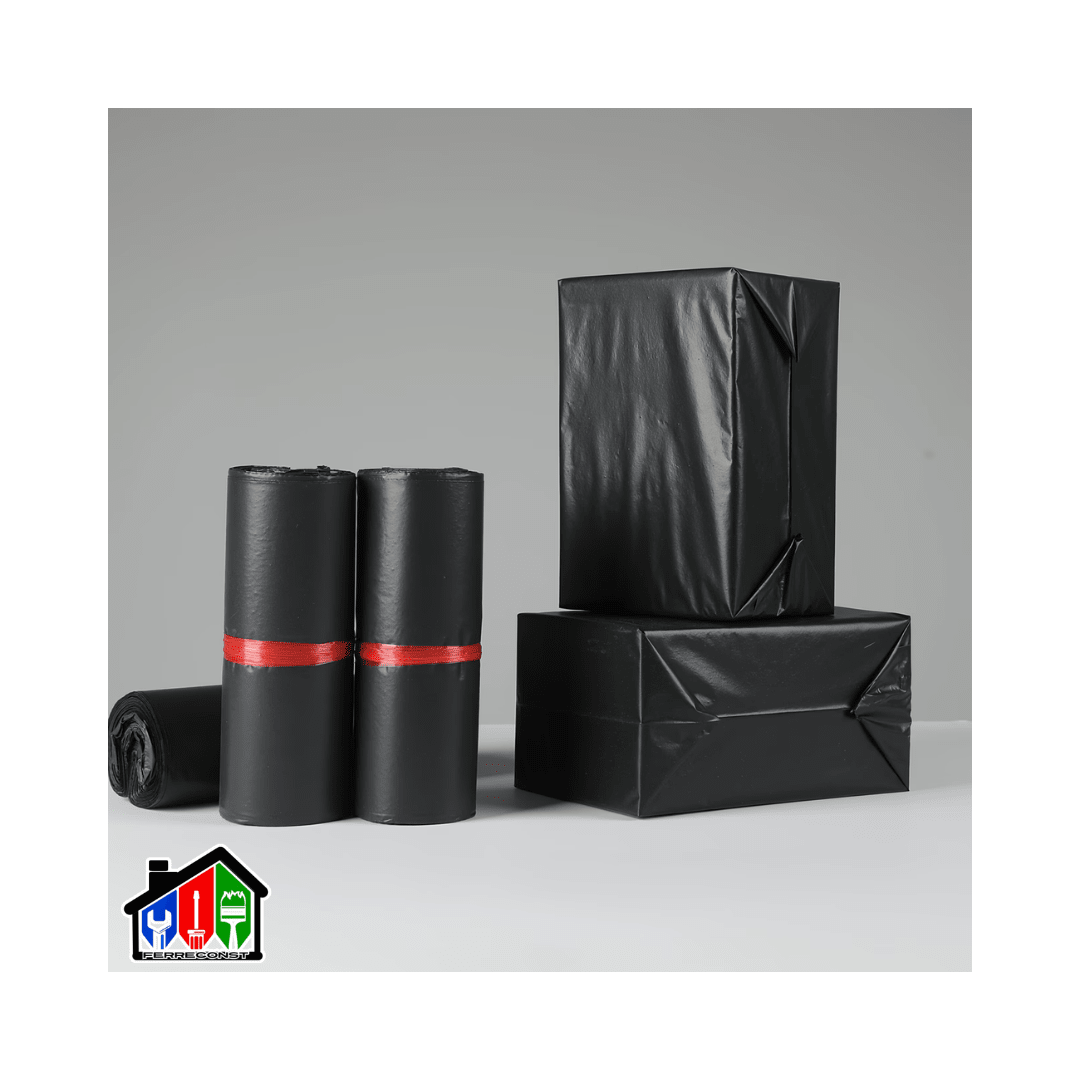BOLSAS COURIER AUTOADHESIVAS NEGRAS 20X30CM X100 UNID5