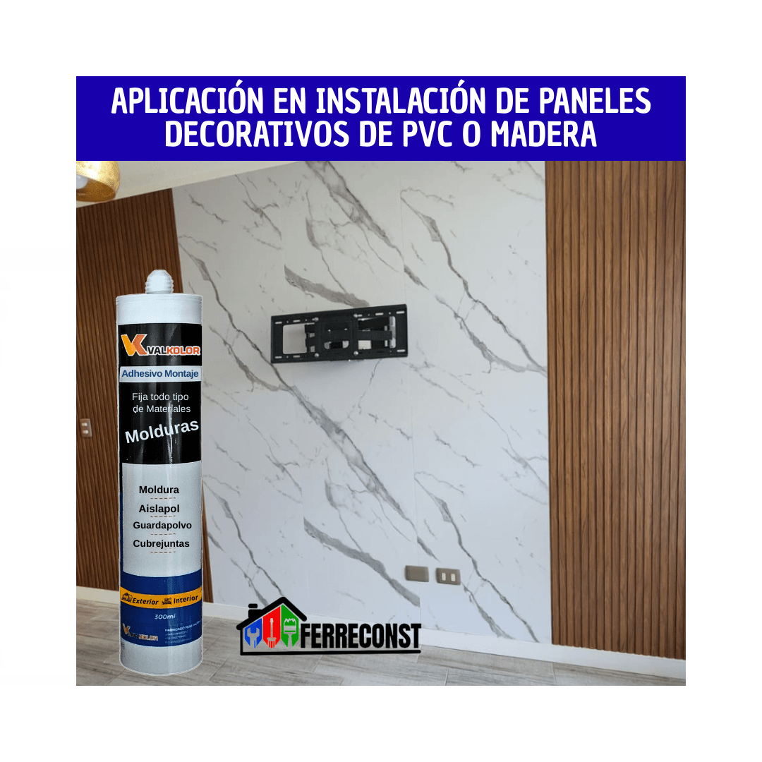 ADHESIVO DE MONTAJE CARTUCHO DE 300ML2