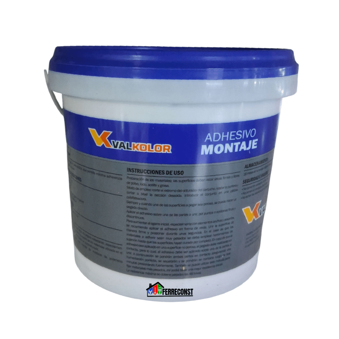 ADHESIVO DE MONTAJE 3.8kg3