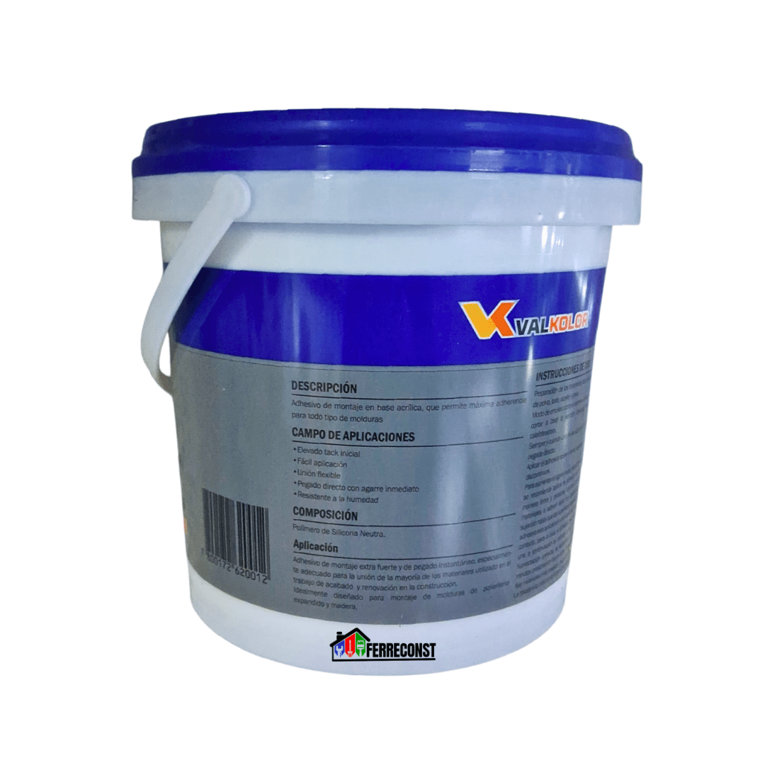 ADHESIVO DE MONTAJE 3.8kg4