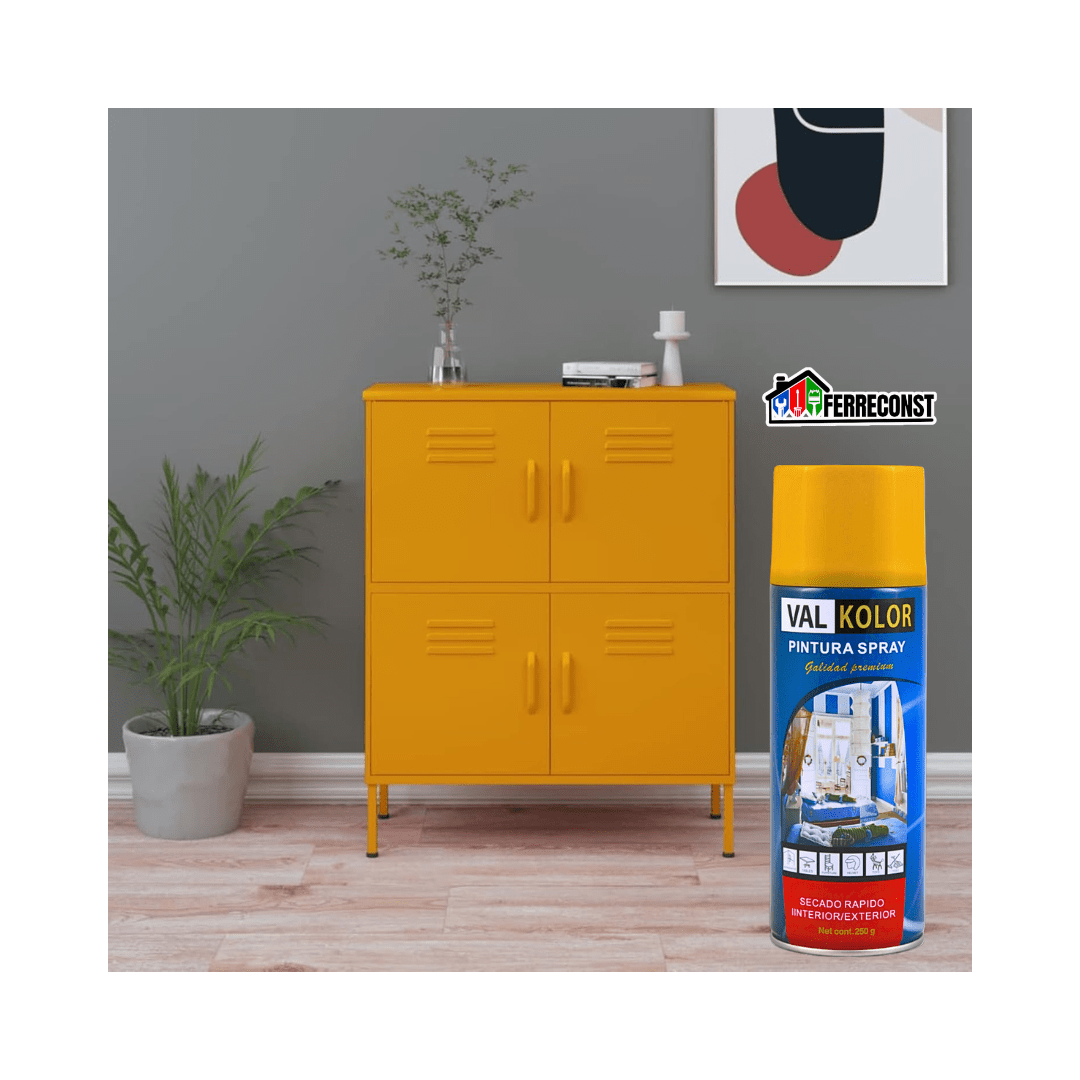 Pintura Uso General 400ml Amarillo Rey2