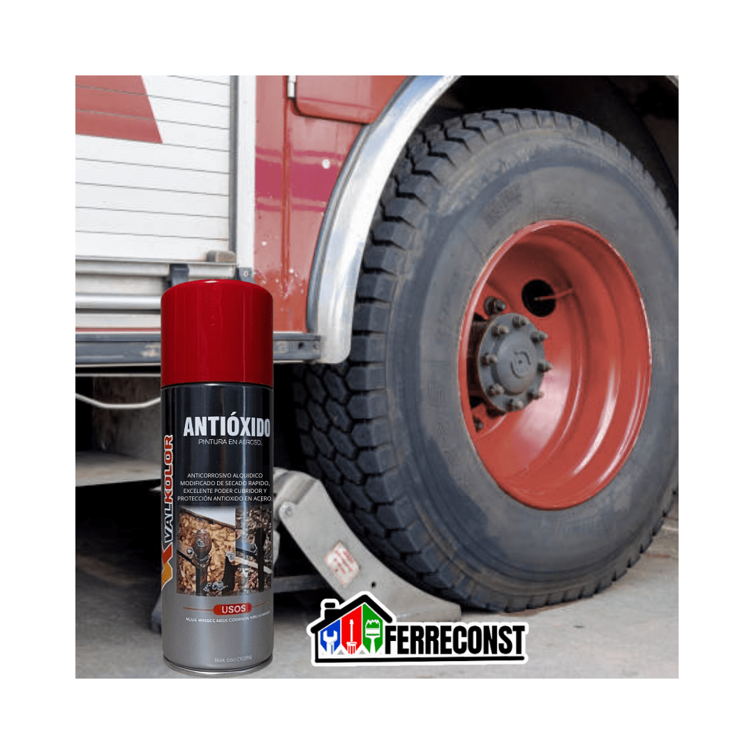 PINTURA ANTIOXIDO ROJO PARA METAL 400ML5
