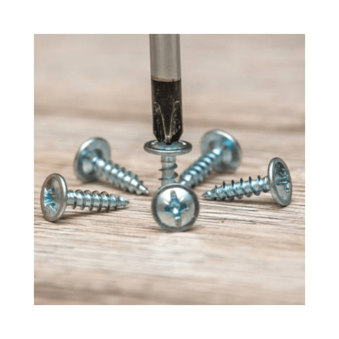 TORNILLO CABEZA LENTEJA PUNTA FINA 8X1/2 CAJA DE 100 UDS10
